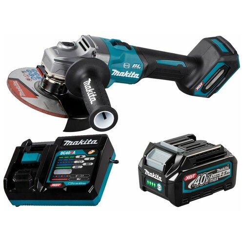 Шлифмашина угловая аккумуляторная 40В XGT 150мм Li-Ion 1x25Ач Makita GA035GD101 4903000₽