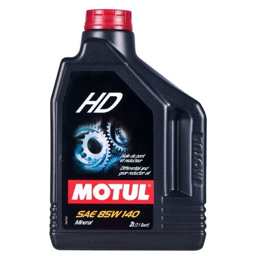 фото Трансмиссионное масло motul hd 85w-140 2 л