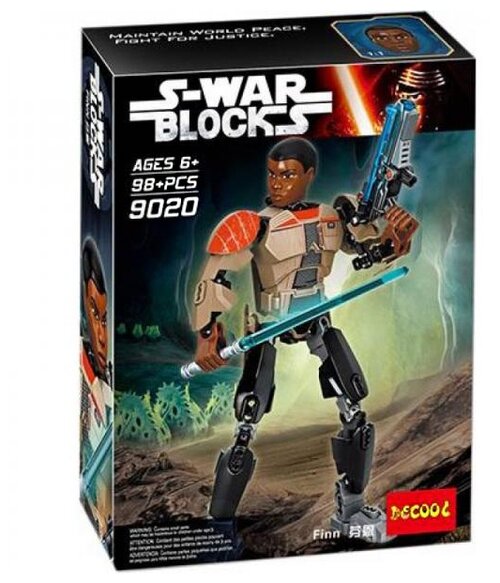 Конструктор Jisi bricks (Decool) S-Wars 9020 Финн, 98 дет.