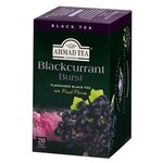 Чай черный Ahmad tea Blackcurrant burst в пакетиках - изображение