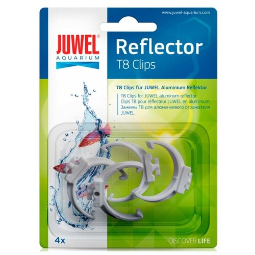 фото Клипса juwel plastic reflector clips t8 (94025)