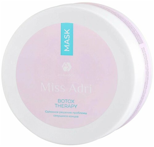 ADRICOCO Увлажняющая маска для волос Miss Adri Hyaluronic moisture, 200 мл