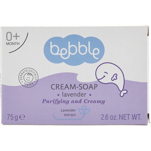 Крем-мыло Cream-Soap Bebble лаванда 75 гр