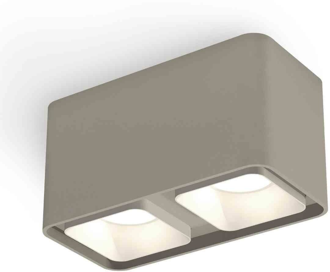 Комплект накладного светильника Ambrella light Techno Spot XS7852001 SGR/SWH серый песок/белый песок (C7852, N7701)