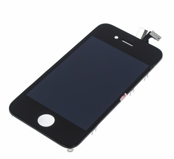 Дисплей для Apple iPhone 4S (в сборе с тачскрином) аналог, черный