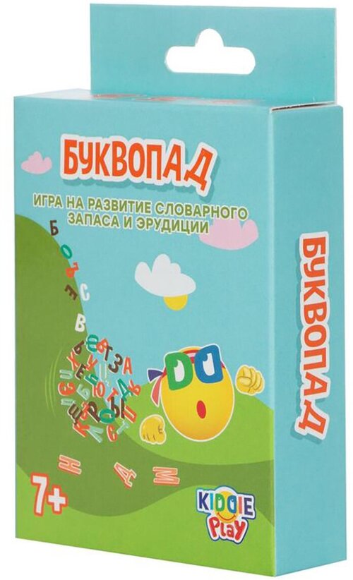 Игра настольная KiddiePlay Буквопад 21007