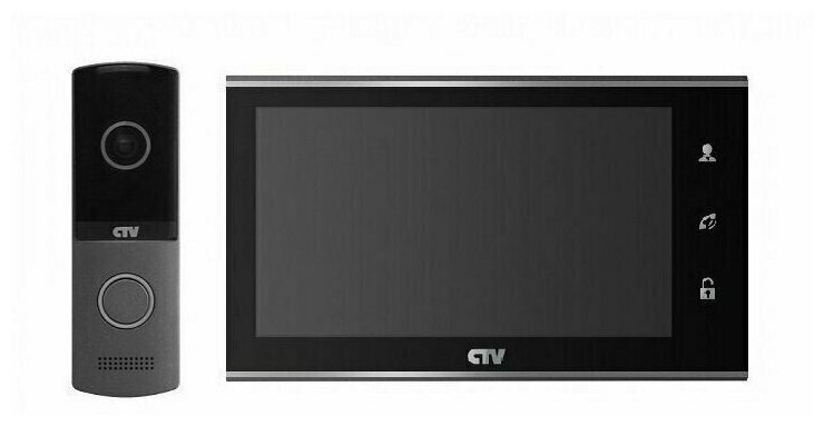 CTV-DP2702MD_B Комплект цветного видеодомофона с экраном 7"