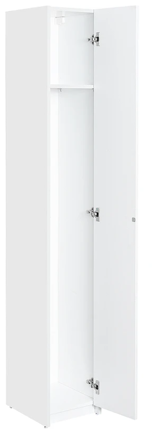 Шкаф - колонна Aquaton Лондри белая, узкая 1A260603LH010 - фотография № 13