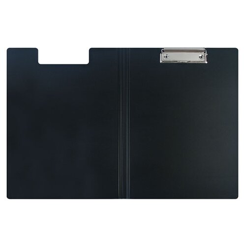 INFORMAT Планшет NM3310 А4 с крышкой и зажимом, черный горизонтальный планшет informat а4 пластик pp черный с крышкой с зажимом ppm31n м