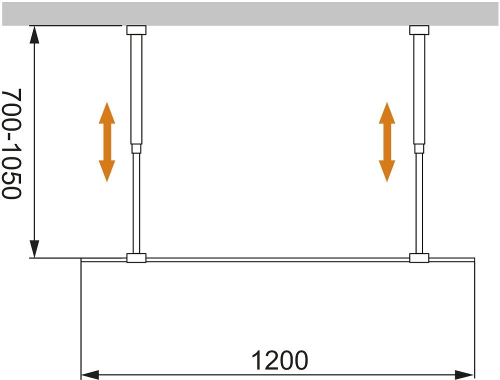 Душевой уголок Cezares Slider AH 1 70/80 80 C Cr - фото №8
