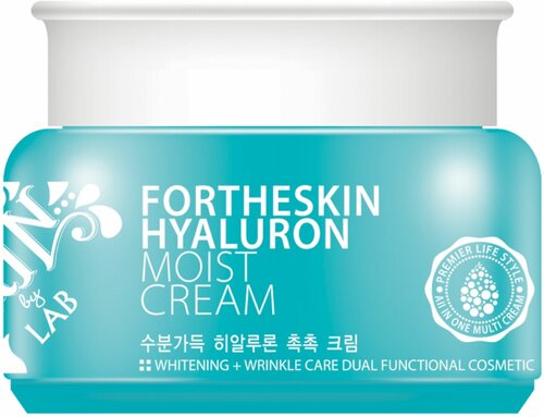 ForTheSkin Крем для лица увлажняющий с гиалуроновой кислотой - Hyaluron moist cream, 100мл