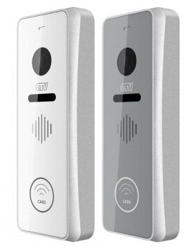 Вызывная панель CTV-D4002EM Серебро, встроены считыватель контроллер