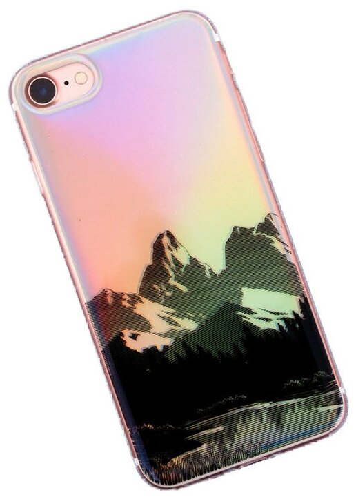 Чехол для телефона iPhone 7 с эффектом Nature, 6.5 14 см - фотография № 1