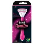 Wilkinson Sword Quattro for Women бритвенный станок - изображение