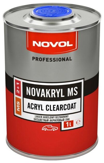 Лак NOVOL Novakryl 2+1 MS 1000 мл