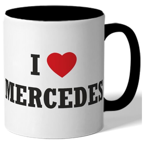 фото Кружка i love mercedes drabs
