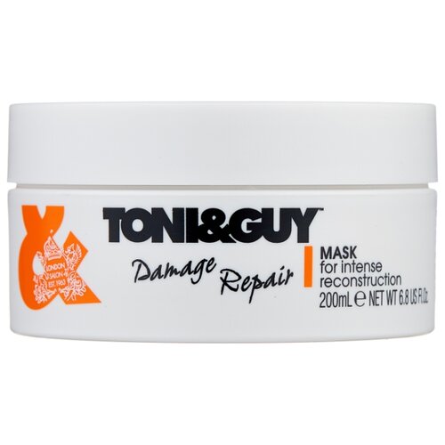 фото Toni & Guy Маска Реконструкция поврежденных волос, 200 мл