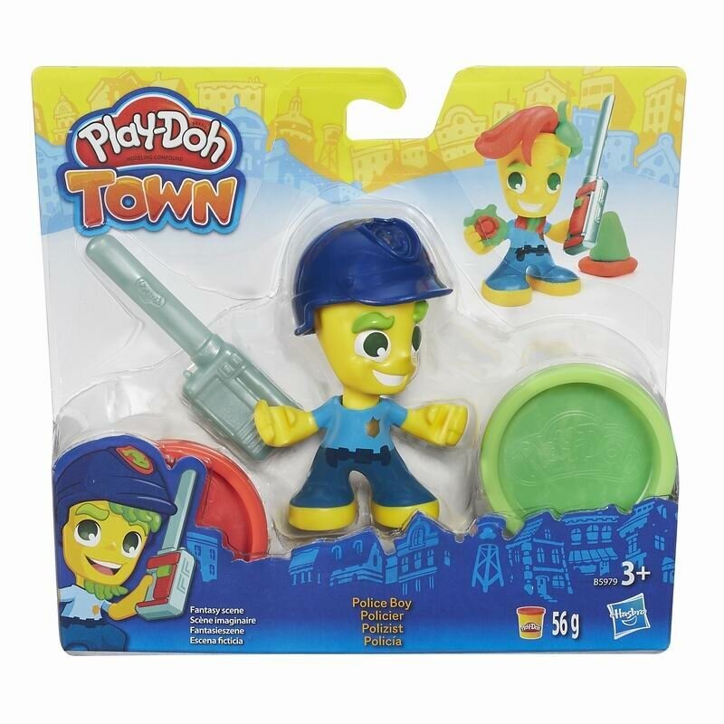 Набор для творчества Hasbro Play-Doh Town для лепки Фигурки 8 видов B5960EU4-no