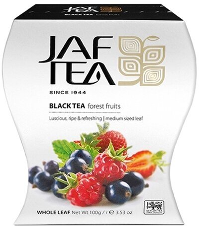 Чай чёрный JAF TEA Forest fruit листовой с ароматом лесных ягод, 100 г.