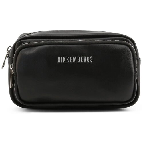 фото Bikkembergs, сумка поясная мужская, цвет: черный, размер: uni