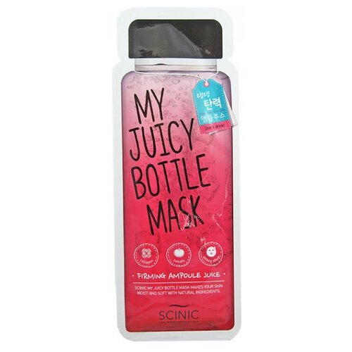 фото Scinic Маска для эластичности кожи My Juicy Bottle Mask Firming ampoule juice, 20 мл