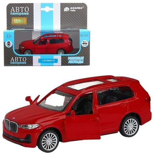 Модель 1:44, BMW X7, красный металлик 1251258JB Автопанорама