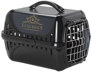 Клиппер-переноска для кошек и собак Moderna Trendy Runner Luxurious Pets 31х34х51 см черный