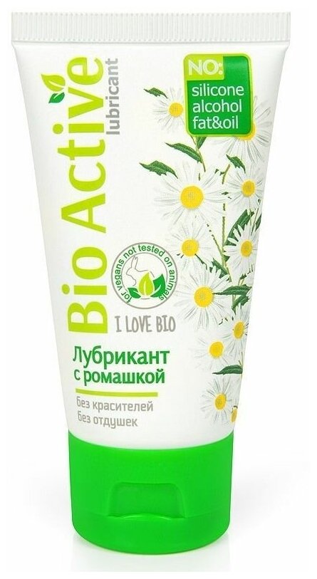 Гель-лубрикант на водной основе Bio Active - 50 гр.