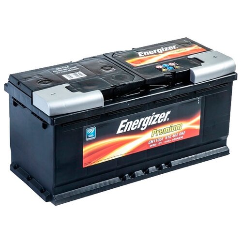 Аккумулятор автомобильный Energizer Premium 110 А/ч 920 А обр. пол. EM110L6 Евро авто (393x175x190) 610402