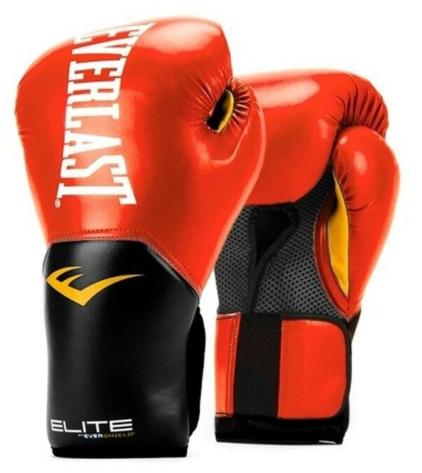 Перчатки тренировочные Everlast Elite ProStyle 16oz красные