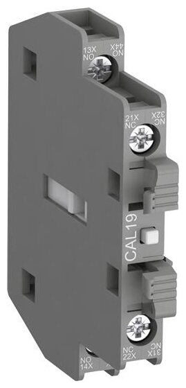 Блок контактный CAL19-11B (1НО+1НЗ) боковой для контакторов AF116-AF370 (1 шт.)