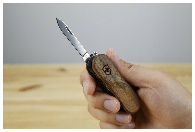 Нож перочинный Victorinox NailClip Wood 580 (0.6461.63) 65мм 6функций дерево - фото №16