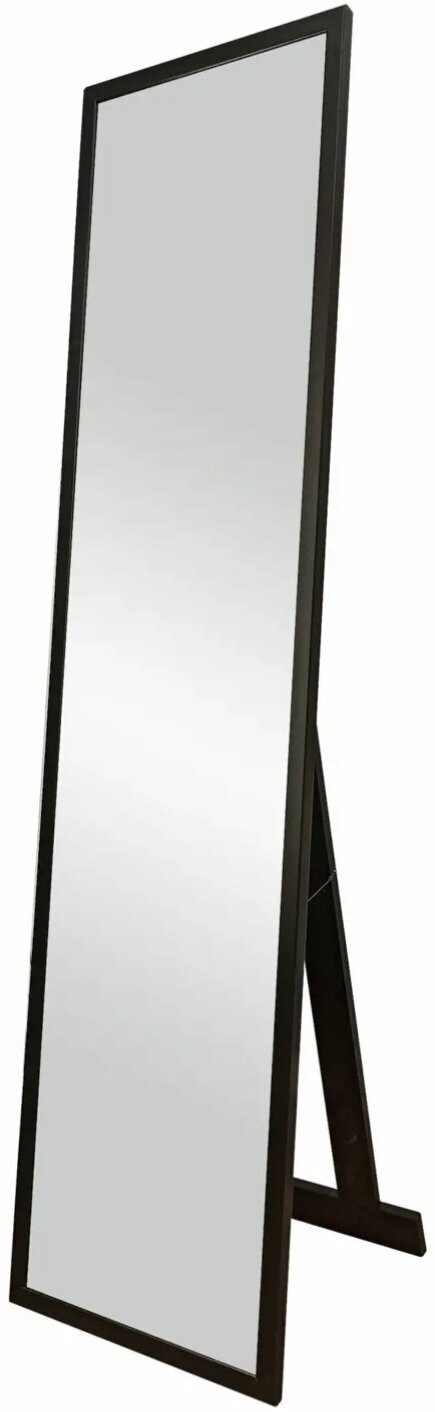 Зеркало декоративное напольное Inspire Альпы прямоугольник 40x160 см цвет черный