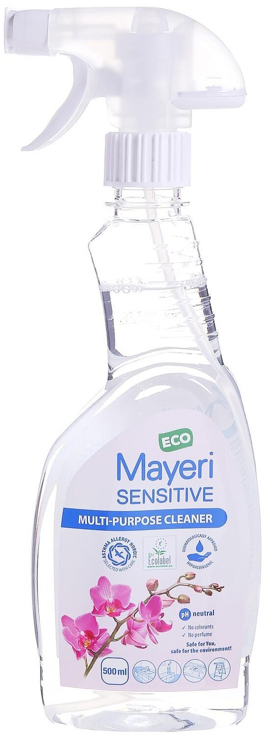 Чистящее средство Mayeri Sensitive, универсальный эко спрей для уборки ванной и кухни, очиститель, 500 мл - фотография № 12