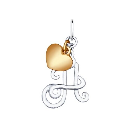 фото Sokolov подвеска-буква «а» из серебра 94031922