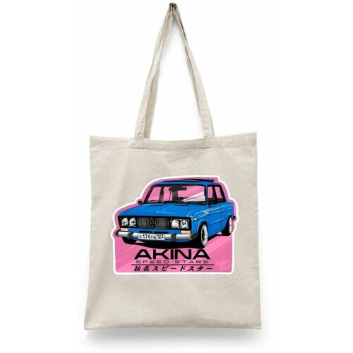 фото Сумка шоппер каждому своё, бежевый