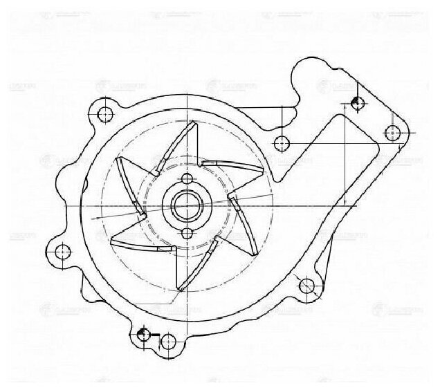 Насос водяной Chery Tiggo T11 (05-) 1.8i — фото 1