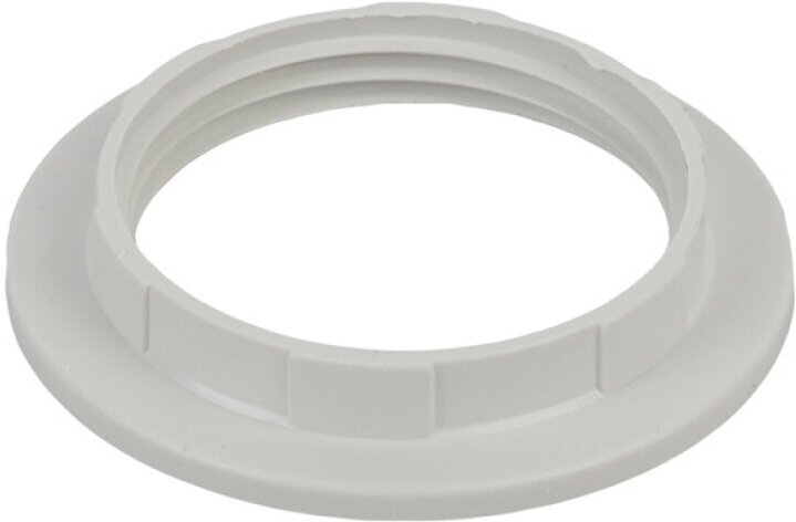 ЭРА Кольцо для патрона E27, пластик, белое (50/1000/9000) - фотография № 2
