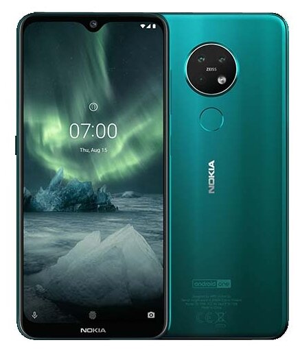 Смартфон Nokia 7.2 4/64 ГБ, Dual nano SIM, изумрудный