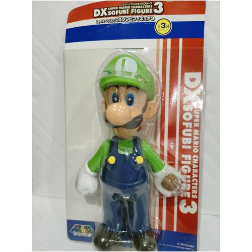 jakks pacific nintendo коллекционная фигурка w3 tetra Фигурка DX Super Mario Luigi Characters Sofubi Figure 3 Супер Марио Луиджи Серия 3