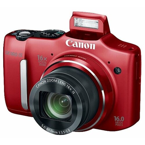 Фотоаппарат Canon PowerShot SX160 IS красный 2240000₽
