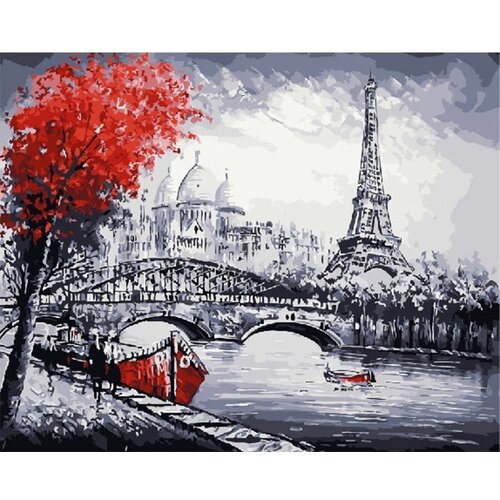 Картина по номерам Париж 40х50 см Hobby Home картина по номерам мой париж 40х50 см