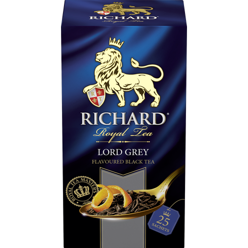 Чай Richard Lord Grey черный 25 пакетиков, 1028516