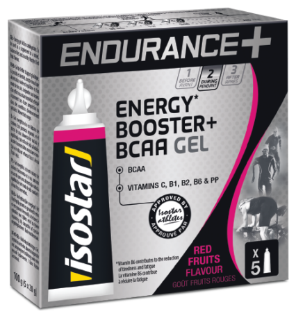 Энергетический гель GEL Energy Booster + BCАA 5*20г