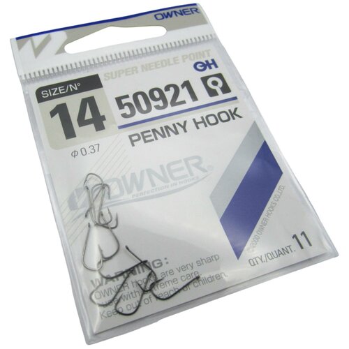 Крючок Owner 50921 Penny Hook № 14