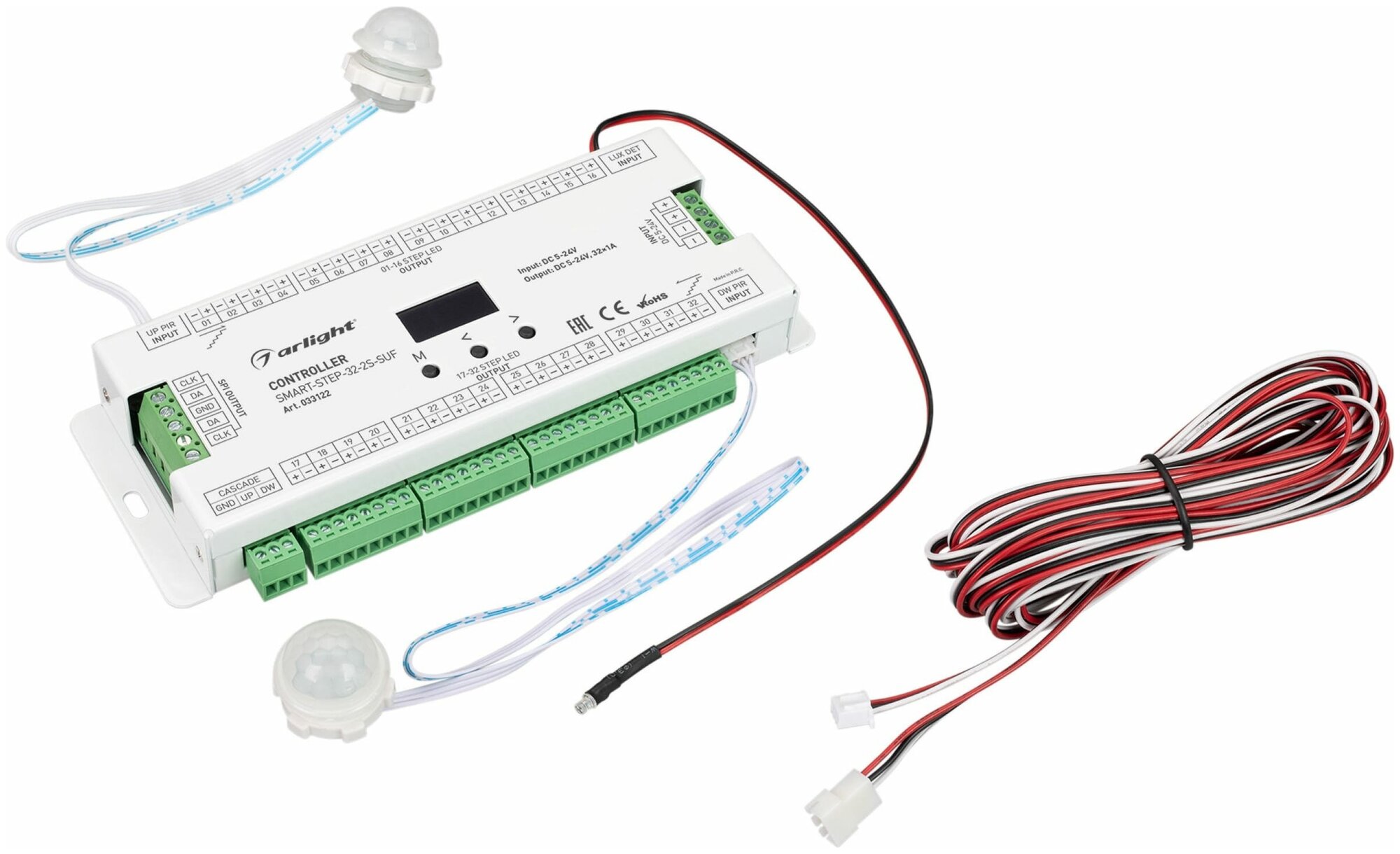   SMART-STEP-32-2S-SUF (5-24V, 32x1A, SPI) (Arlight, IP20 , 5 )