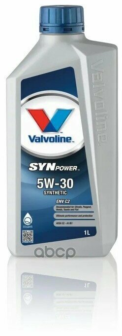 Valvoline Масло Моторное Synpower Env C2 5W30 1L