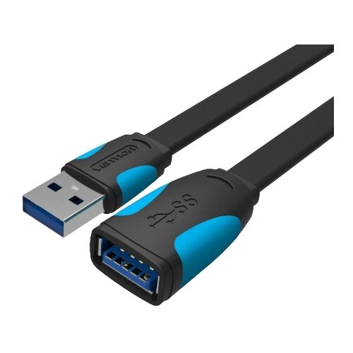 фото Удлинитель Vention USB - USB (VAS-A13-B) 3 м черный