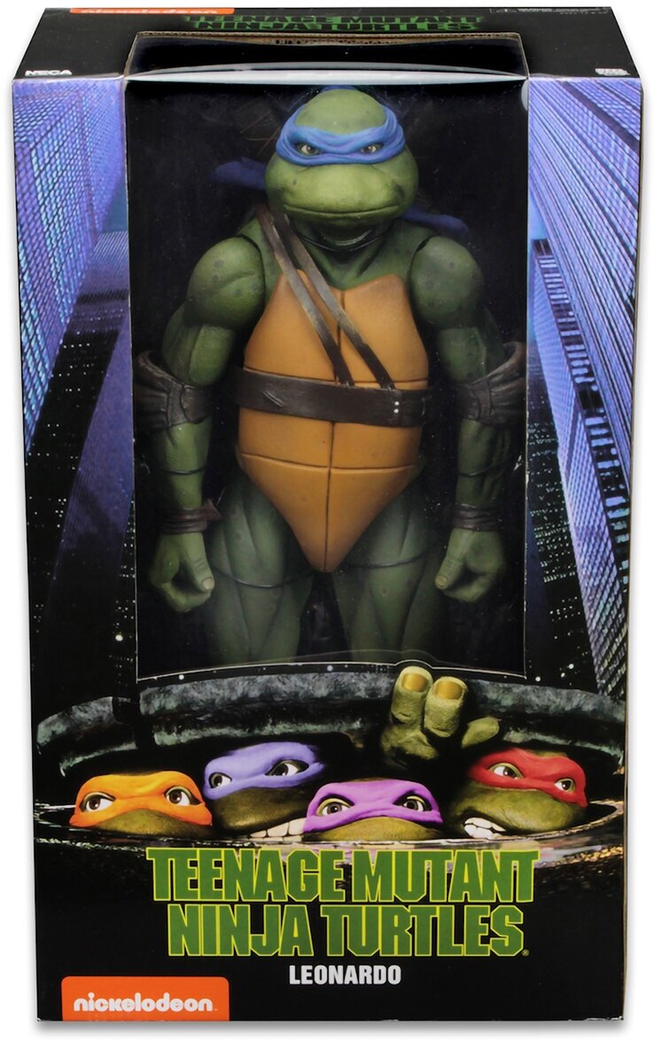 Фигурка NECA Teenage Mutant Ninja Turtles - 7” Scale Action Figure - 1990 Movie Leonardo 54073 — фото 1