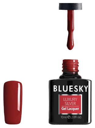 Bluesky, Гель-лак Luxury Silver №133